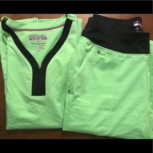 Healing hands scrub set size small